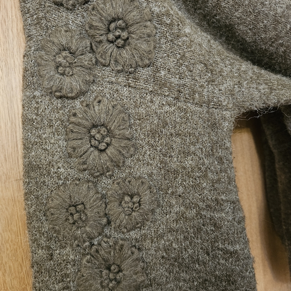 Sweater Nordstrom Boundless North Dark Gray Heather Sz Large - Picture 3 of 9